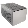 Caixa Mini-ITX SILVERSTONE SST-SG15S, caixa compacta de alumínio prateada