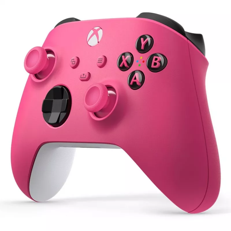 Comando Microsoft Xbox Wireless Controller Mineral Camo Special Edition – sem fios, Bluetooth, 2x AA, 40 h, rosa/branco