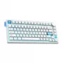 ONIKUMA MT706 teclado, branco, QWERTY