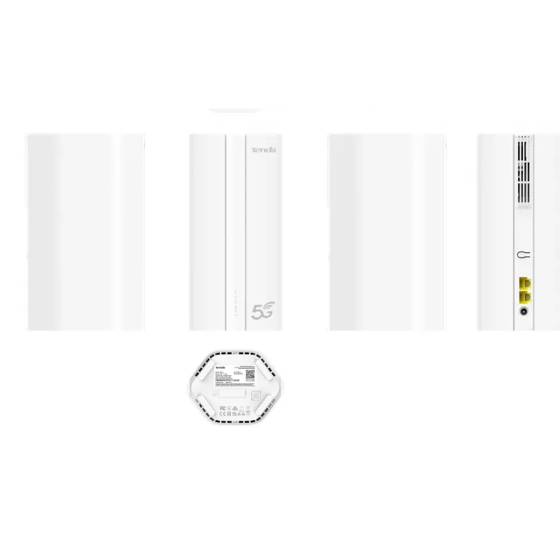 Router wireless Tenda 5G01 Gigabit Ethernet dual band (2,4 GHz / 5 GHz) 5G branco
