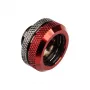 Adaptador BitsPower Multi-Link reto G1/4 macho para tubo rígido 16 mm DE, preto brilhante