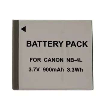 Bateria recarregável Extra Digital NB-4L para dispositivos Canon, iões de lítio, substituta da Canon NB-4L