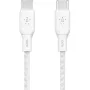 Cabo USB Belkin BOOST CHARGE USB 2.0 2m USB C branco