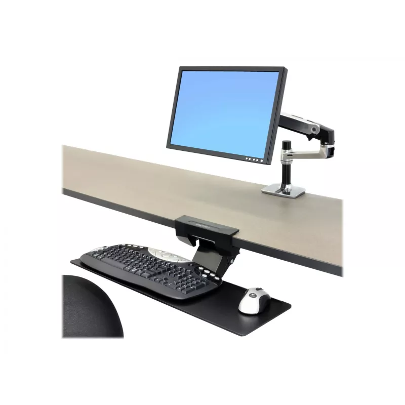 Braço de teclado para secretária Ergotron Neo-Flex 97-582-009 Preto