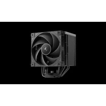 Arrefecedor de ar DeepCool AK500 G2 Digital NYX, ventoinha de 120 mm, pressão de ar máx. 3,33 mmH2O, 117×129×159 mm, preto