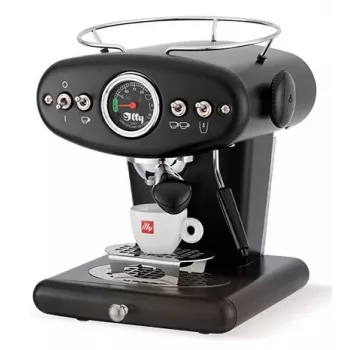 Máquina illy X1 Anniversary para café moído e cápsulas E.S.E. (preta)