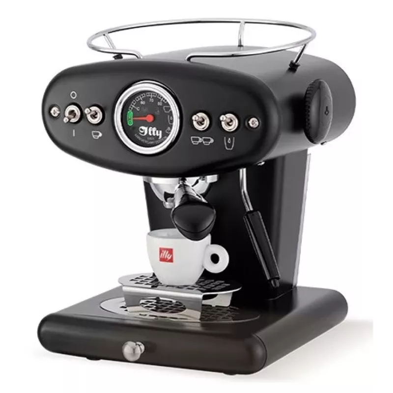 Máquina illy X1 Anniversary para café moído e cápsulas E.S.E. (preta)