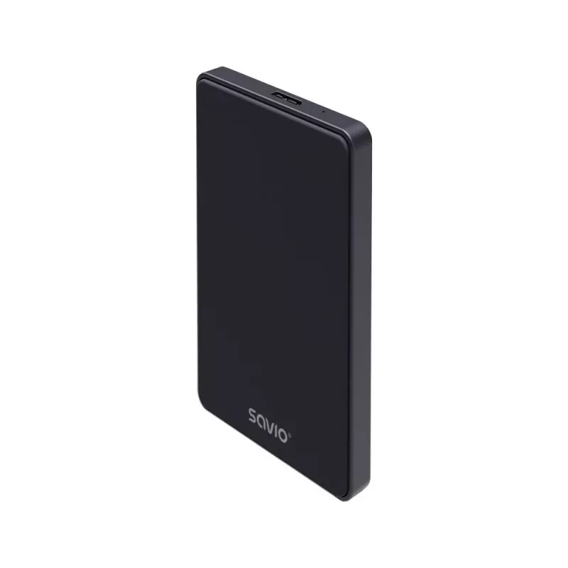 Caixa para disco rígido/SSD SAVIO AK-65 preto 2,5 polegadas SATA USB 3.0 5 Gbit/s Micro-USB