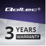 Fonte de alimentação/conversor de tensão Qoltec 51025 para interiores preto