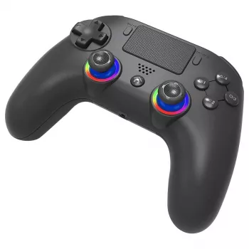 Comando Subsonic PS5 Wireless LED Controller preto D-pad Home Opções Partilhar