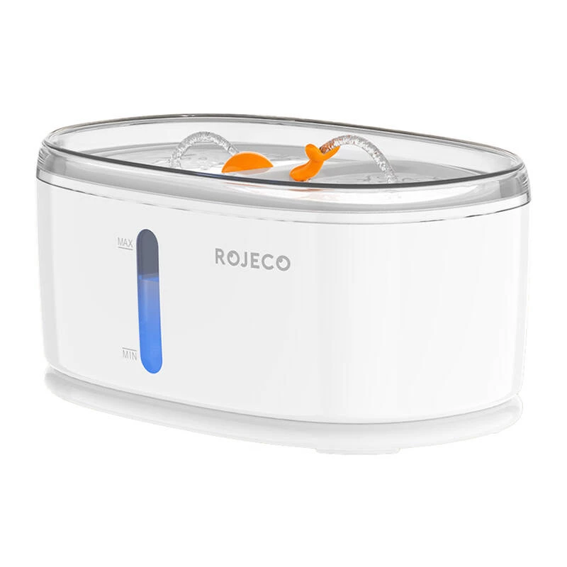 Fonte de água para animais Rojeco sem fios 2,5L RYSJ-13 — bebedouro automático para animais