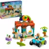 LEGO Friends Quiosque de Smoothies da Praia Conjunto de brincar para crianças com comida de brinquedo, ideia de presente para meninas e meninos a partir dos 6 anos, com 2 minifiguras, uma figura de tartaruga e um