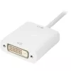 Cabo adaptador DisplayPort para DVI Sharkoon 0,15 m branco — DisplayPort 1.2 para DVI