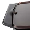 Grelhador de contacto JATA JEGR0550 2500 W preto alumínio retangular
