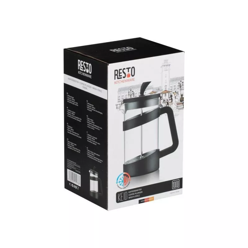 RESTO 90509 cafeteira de êmbolo (French press), 1000 ml