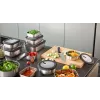 Recipiente para alimentos GEFU Provido redondo, 1000 ml