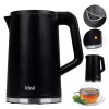 Chaleira elétrica IDEAL 1,7 l, caixa em aço, potência 1500 W, preto
