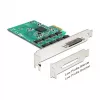 Placa Delock PCI Express > 8x Serial R