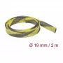 Bainha de cabo DeLOCK 20742 preto amarelo