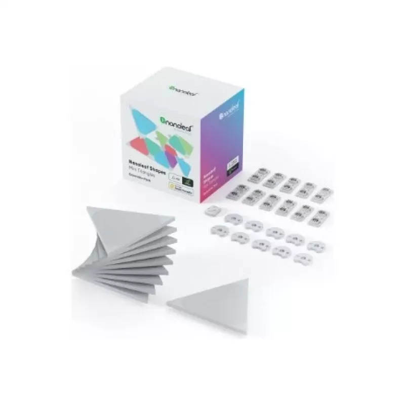 Iluminação inteligente Nanoleaf NL48-1101TW-10PK painel inteligente Wi-Fi