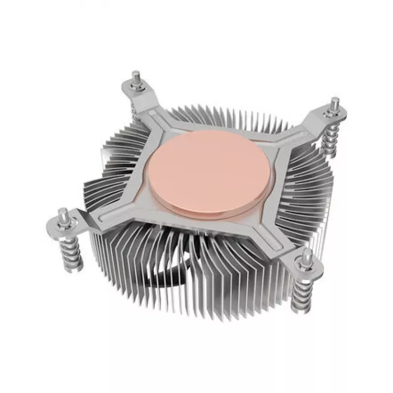 Dissipador de CPU Akasa AK-CC6616HP01 low-profile cobre e alumínio para Intel LGA1700