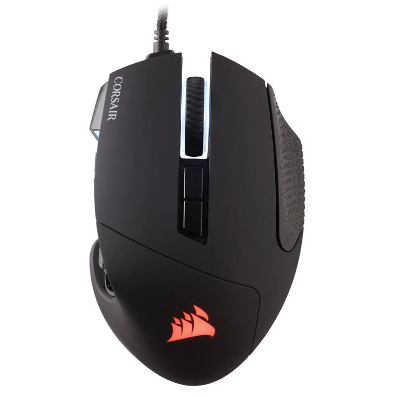 Rato de gaming Corsair Scimitar RGB Elite, ótico, com fios, 17 botões, 18000 dpi, preto