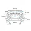 Suporte de parede para TV TB TB-43P 26-55 55 kg VESA 400x400 (TB-43P)