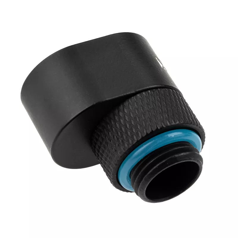 XSPC G1/4 Rotary 7mm Offset Fitting - preto mate