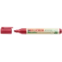 Marcador permanente Edding 22 EcoLine ponta biselada vermelho
