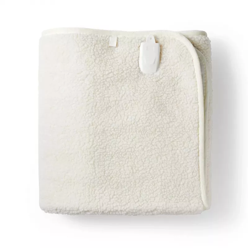 Cobertor elétrico de cama individual Nedis PEBL120CWT1, 150 x 80 cm