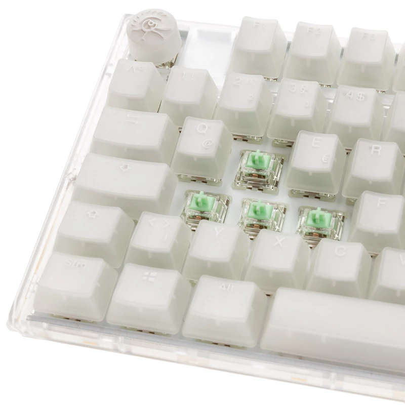 Teclado gaming Ducky One 3 RGB USB QWERTY US English White
