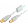 Cabo USB USB 2.0 ShiverPeaks BS77022 1,8 m cinzento