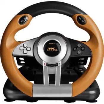 Volante + pedais Speedlink DRIFT O.Z. Preto Cinzento Laranja
