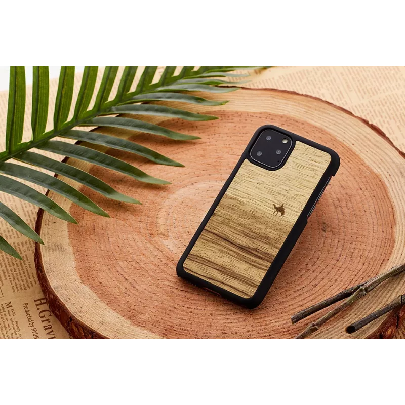 Capa para smartphone man and wood para iPhone 11 Pro Max — terra preto