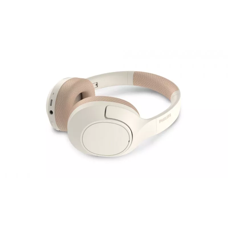 Auscultadores over-ear com cancelamento de ruído Philips TAH7508WT, branco