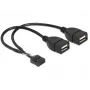 Cabo USB interno DeLOCK 83292 0,2 m fêmea para fêmea