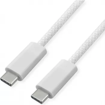 Cabo ROLINE USB4 40Gbit/s C-C macho/macho 240W 1 m - Cabo - Digital/Dados (11.02.8340)
