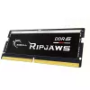 SO-DIMM 32 GB DDR5-5600 (2x 16 GB) kit duplo, memória RAM preta, F5-5600S4040A16GX2-RS, Ripjaws, INTEL XMP