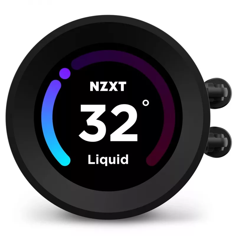 Arrefecedor líquido All-in-One NZXT Kraken Elite 240 12 cm preto