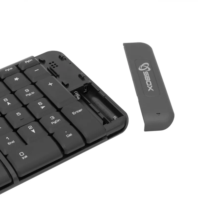 Conjunto de teclado e rato sem fios SBOX WKM-22, layout US