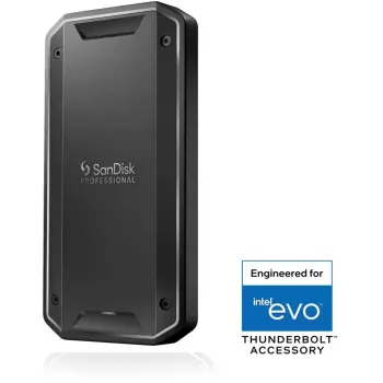 SSD externo SANDISK Professional Pro G40 1TB Thunderbolt 3 40Gbps USB-C 10Gbps ultra-resistente resistência a pó/água IP68