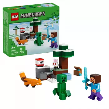 LEGO MINECRAFT 21583 A aventura de Steve na taiga
