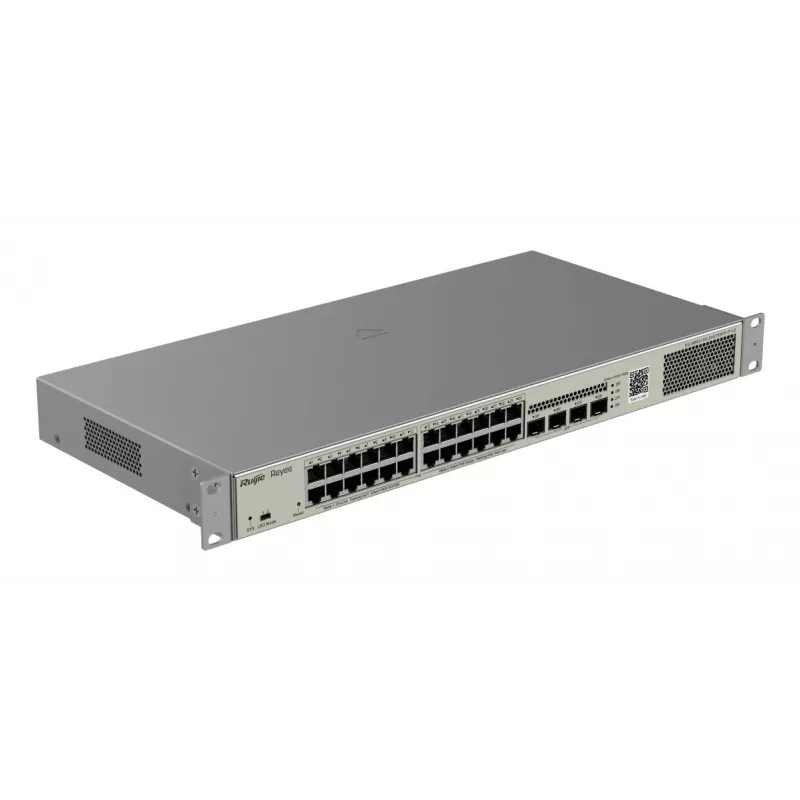 Ruijie Networks RG-NBS3100-24GT4SFP-P-V2 Switch de rede Gerido L2 Gigabit Ethernet (10/100/1000) Power over Ethernet (PoE) Metálico