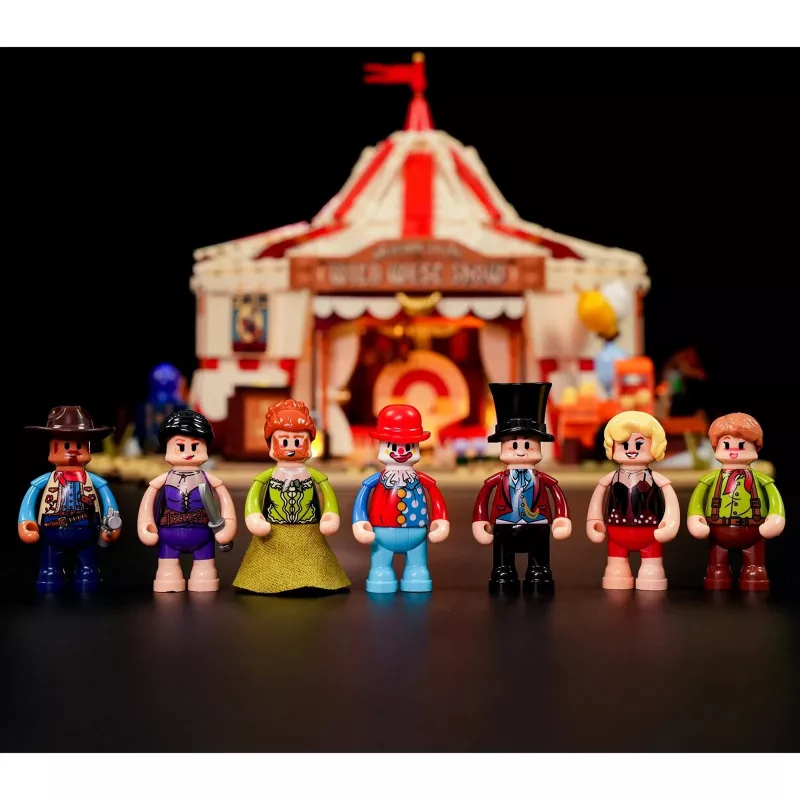 Circo itinerante, Brinquedo de construção