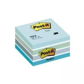 3M Post-it Notes Notas adesivas cubo, 76 x 76 mm, pastel (2028-B)