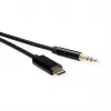 Adaptador ROLINE USB-C para ficha jack - USB-C macho reversível para mini jack estéreo macho