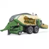 Bruder 02033 Krone Big Pack 1290HDP VC veículo em miniatura, 1:16, com 2 fardos quadrados, verde