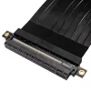 Cabo riser Akasa RISER preto X2 Premium PCIe 3.0 x16 20 cm
