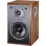 Coluna de monitor de estúdio Magnat S10 D nogueira par — monitores compactos de 2 vias, 60 W RMS, 42–32 kHz, 8 Ω