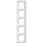 Busch-Jaeger 1754-0-4418. Cor do produto: branco, design: sem parafusos, compatibilidade de marca: Busch-Jaeger. Largura: 87 mm, altura: 370 mm, espessura: 1,1 cm (2C